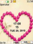 Download mobile theme Love Clock