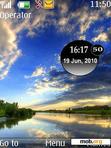 Download mobile theme Nature Clock