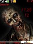 Download mobile theme Zombie Clock