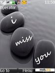 Download mobile theme I Miss You