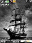 Download mobile theme Lonely Ship