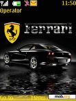 Download mobile theme ferrari animated