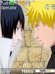 Download mobile theme Naruto vs Sasuke