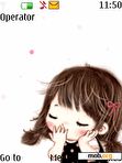 Download mobile theme CUTE KISS