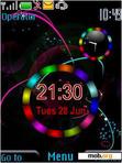 Download mobile theme Clock colors