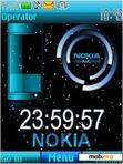 Download mobile theme blue nokia animated