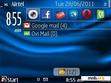 Download mobile theme Blue Silk HD