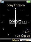 Download mobile theme Nokia Clock