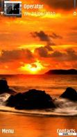 Download mobile theme Golden Sunset