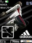 Download mobile theme Adidas jump