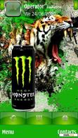 Скачать тему monster energy