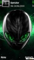 Download mobile theme Green Alien By ACAPELLA