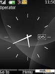 Download mobile theme Nokia Analog Clock