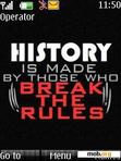 Download mobile theme Break The Rules