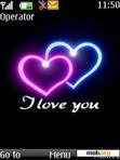 Download mobile theme I Love You