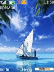 Download mobile theme Blue Sea