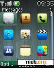 Download mobile theme new style clock