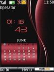 Download mobile theme Calender Clock