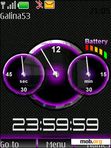 Download mobile theme clock-and-indicator