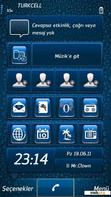 Download mobile theme Blue Drops