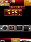 Download mobile theme Iron Clock