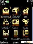 Download mobile theme 3d gold