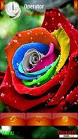 Download mobile theme Rose rainbow style