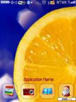 Download mobile theme Sweet Orange