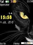 Download mobile theme Cat Clock