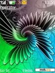 Download mobile theme Abstract Twist