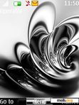 Download mobile theme Silver Swirl By ACAPELLA