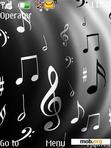 Download mobile theme Music notes