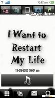 Скачать тему Restart life