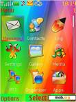 Download mobile theme rainbow colors