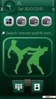 Download mobile theme oil green