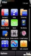 Download mobile theme Black shine