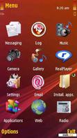 Download mobile theme orange nokia