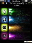Download mobile theme Bright Flame