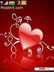 Download mobile theme Heart 4 Valentine