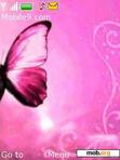 Download mobile theme pinkbutterflyies1040