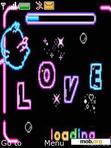 Download mobile theme love animated