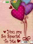 Download mobile theme you are so special to me balloons