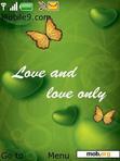 Download mobile theme love_lovebutterfly