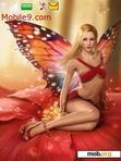 Download mobile theme Butterfly Girl