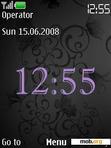 Download mobile theme LaFleurl Clock v.2