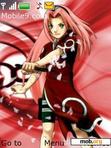 Download mobile theme Sakura from Naruto