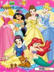 Download mobile theme disney princess2