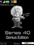 Download mobile theme Funny Einstein