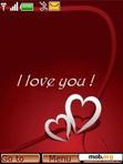 Download mobile theme I Love U