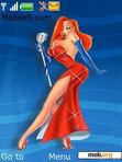 Download mobile theme Jessica Rabbit anim